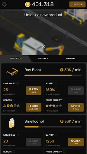 Factory: Idle & Tycoon Game screen 2